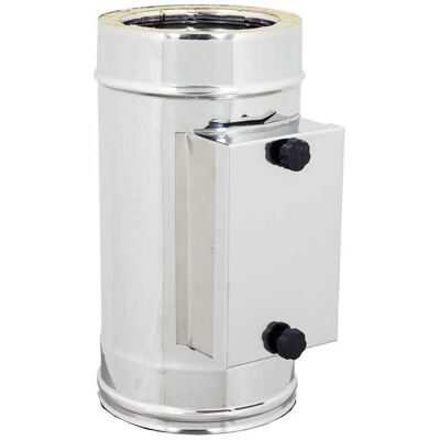 VDS Modulo D'Ispezione Inox Doppia Parete Ø100/150 Mm VDS Modulo D'Ispezione Inox Doppia Parete Ø100/150 Mm