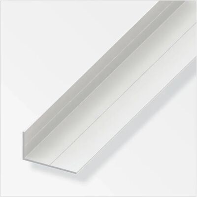 ALFER Angolare Lati Disuguali 7,5x12,5 Pvc Bianco - 1 Metro. ALFER Angolare Lati Disuguali 7,5x12,5 Pvc Bianco - 1 Metro.
