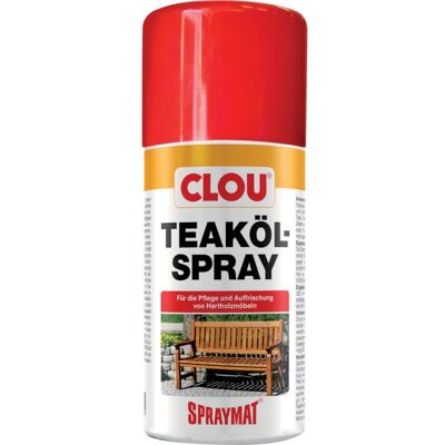 Spray olio di teca CLOU - Olio per mobili da esterno Spray olio di teca CLOU - Olio per mobili da esterno