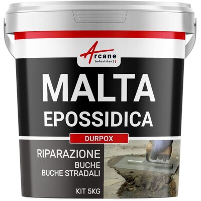 ARCANE INDUSTRIES Malta Epossidica Per Calcestruzzo Riparazione Di Buche, Avvallamenti - Durpox - 5 Kg - ARCANE INDUSTRIES Malta Epossidica Per Calcestruzzo Riparazione Di Buche, Avvallamenti - Durpox - 5 Kg -