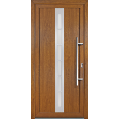 MEETH Porte D'Ingresso Pvc Jm Signum Esclusivo, Mod. 38, Golden Oak A Due Lati, Larghezza: 98cm, Altezza: 208cm, Senso Di Aperatura Destra MEETH Porte D'Ingresso Pvc Jm Signum Esclusivo, Mod. 38, Golden Oak A Due Lati, Larghezza: 98cm, Altezza: 208cm, Senso Di Aperatura Destra