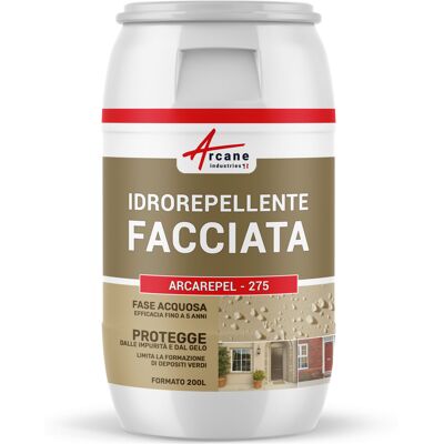 ARCANE INDUSTRIES Idrorepellente Per Facciate In Pietra, Mattoni Porosi, Intonaci E Stucchi, In Fase Acquosa - Arcarepel - 275 - 200 L (fino A 1000 M²) - ARCANE INDUSTRIES Idrorepellente Per Facciate In Pietra, Mattoni Porosi, Intonaci E Stucchi, In Fase Acquosa - Arcarepel - 275 - 200 L (fino A 1000 M²) -
