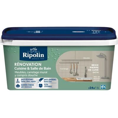 RIPOLIN Vernice Interna Satinata Rinnovamento 2l Beige RIPOLIN Vernice Interna Satinata Rinnovamento 2l Beige