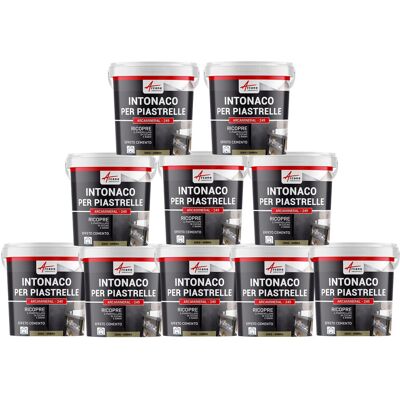 ARCANE INDUSTRIES Intonaco Per Piastrelle Del Bagno E Cucina, Su Pavimento E Pareti - Arcamineral - 10 X 20 Kg Ombre - ARCANE INDUSTRIES Intonaco Per Piastrelle Del Bagno E Cucina, Su Pavimento E Pareti - Arcamineral - 10 X 20 Kg Ombre -