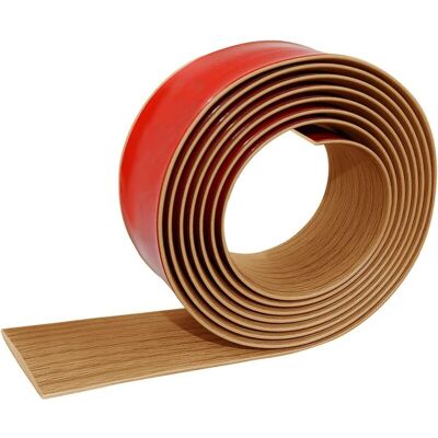 XISRENS Soglia Autoadesiva, 400 X 5 Cm, Profilo Di Transizione Per Soglie, Striscia Decorativa In Pvc, Per Coprire Le Fughe Tra Pavimenti In Legno E Piastrelle (rovere Giallo) XISRENS Soglia Autoadesiva, 400 X 5 Cm, Profilo Di Transizione Per Soglie, Striscia Decorativa In Pvc, Per Coprire Le Fughe Tra Pavimenti In Legno E Piastrelle (rovere Giallo)