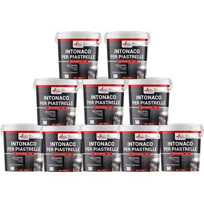 ARCANE INDUSTRIES Intonaco Per Piastrelle Del Bagno E Cucina, Su Pavimento E Pareti - Arcamineral - 10 X 20 Kg Mattonella - ARCANE INDUSTRIES Intonaco Per Piastrelle Del Bagno E Cucina, Su Pavimento E Pareti - Arcamineral - 10 X 20 Kg Mattonella -