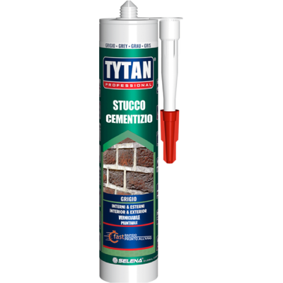 TYTAN Silicone Cemento Pronto - Gr 300 - 2 Pezzi TYTAN Silicone Cemento Pronto - Gr 300 - 2 Pezzi