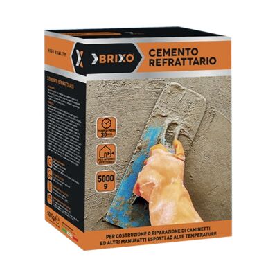 BRIXO Cemento Refrattario Kg.1 BRIXO Cemento Refrattario Kg.1