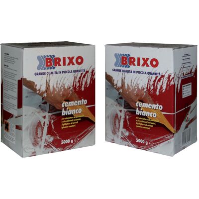 BRIXO Cemento Bianco Kg.5 BRIXO Cemento Bianco Kg.5