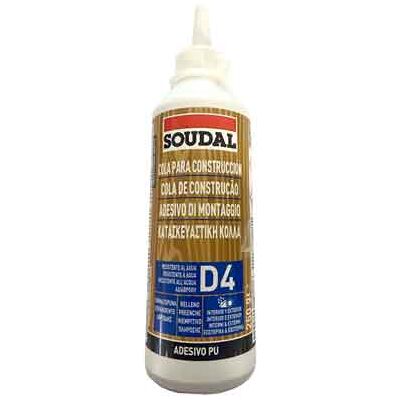 SOUDAL Colla Vinilica Poliuretanica D4 250 Gr SOUDAL Colla Vinilica Poliuretanica D4 250 Gr