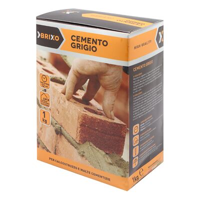 BRIXO Cemento Grigio Kg.1 BRIXO Cemento Grigio Kg.1