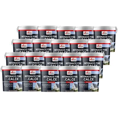 ARCANE INDUSTRIES Intonaco A Base Di Calce Per Decorazione Interna Ed Esterna - Tradiplus - 20 X 15 Kg Genova - Grigio Scuro - ARCANE INDUSTRIES Intonaco A Base Di Calce Per Decorazione Interna Ed Esterna - Tradiplus - 20 X 15 Kg Genova - Grigio Scuro -