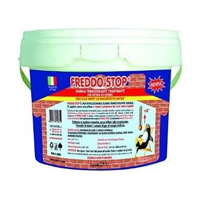 OEM Freddo Stop Rivestimento Termico Isolante Per Pareti E Soffitti Formato 2.5 Lt - Confezione 1 OEM Freddo Stop Rivestimento Termico Isolante Per Pareti E Soffitti Formato 2.5 Lt - Confezione 1