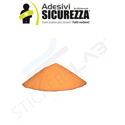 STICKERSLAB Pigmento Additivo Polvere Luminescente Fosforescente Si Illumina Al Buio (a Base Bianca) Colore - Arancione, Peso - 20 Grammi STICKERSLAB Pigmento Additivo Polvere Luminescente Fosforescente Si Illumina Al Buio (a Base Bianca) Colore - Arancione, Peso - 20 Grammi