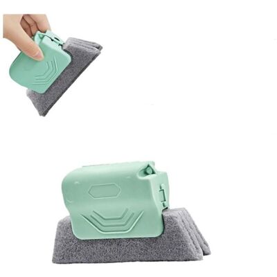 KEEMOTE (verde) 2 Articoli Spazzola Magica Per La Pulizia Delle Scanalature Delle Finestre, Nuovo Set Di Strumenti Per La Pulizia Delle Scanalature Delle Finestre O Delle Porte Scorrevoli, Soglie E Bordi. KEEMOTE (verde) 2 Articoli Spazzola Magica Per La Pulizia Delle Scanalature Delle Finestre, Nuovo Set Di Strumenti Per La Pulizia Delle Scanalature Delle Finestre O Delle Porte Scorrevoli, Soglie E Bordi.