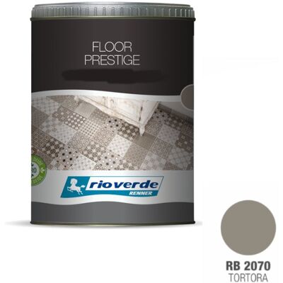 RENNER - Vernice Per Pavimenti Floor Prestige Rio Verde Da 0,75 Lt / Rb2070 - Tortora RENNER - Vernice Per Pavimenti Floor Prestige Rio Verde Da 0,75 Lt / Rb2070 - Tortora