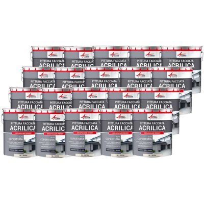 ARCANE INDUSTRIES Pittura Acrilica Per Esterni: Per Facciate Esterne E Stucco - Arcafaçade Renov - 20 X 10 L Pietra - Ral 090 90 10 - ARCANE INDUSTRIES Pittura Acrilica Per Esterni: Per Facciate Esterne E Stucco - Arcafaçade Renov - 20 X 10 L Pietra - Ral 090 90 10 -