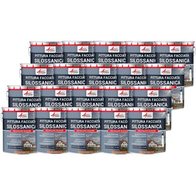 ARCANE INDUSTRIES Pittura Silossanica Per Esterni E Facciate, Ad Alto Potere Idrorepellente - Arcafaçade Siloxane - 20 X 10 L Ocra - Ral 050 60 40 - ARCANE INDUSTRIES Pittura Silossanica Per Esterni E Facciate, Ad Alto Potere Idrorepellente - Arcafaçade Siloxane - 20 X 10 L Ocra - Ral 050 60 40 -