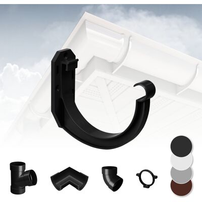 RAINWAY - RainWay 130 - Antracite - Gutter system RAINWAY - RainWay 130 - Antracite - Gutter system