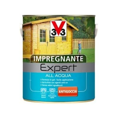 V33 - Impregnante Ad Acqua 'expert' Incolore 2,5 Litri V33 - Impregnante Ad Acqua 'expert' Incolore 2,5 Litri