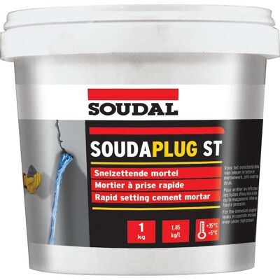 SOUDAL Malta Adesiva Soudaplug St Impermeabile Presa Rapida SOUDAL Malta Adesiva Soudaplug St Impermeabile Presa Rapida