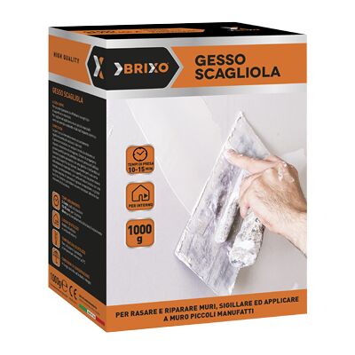 BRIXO Gesso Scagliola Kg.1 BRIXO Gesso Scagliola Kg.1