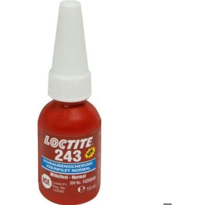 Loctite Fissatore Filetti 243 Media Resistenza 10 Ml Loctite Fissatore Filetti 243 Media Resistenza 10 Ml