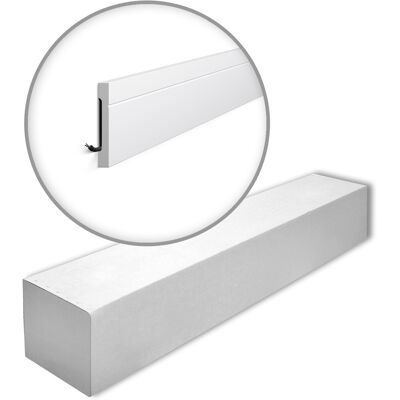 NMC Fd2-box Wallstyl Noel Marquet 1 Scatola 13 Pezzi Battiscopa Design Classico Senza Tempo Bianco 26 M NMC Fd2-box Wallstyl Noel Marquet 1 Scatola 13 Pezzi Battiscopa Design Classico Senza Tempo Bianco 26 M