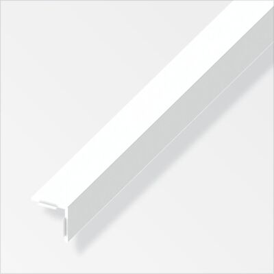 ALFER Autoadesivo Angolare 25x25 Pvc Bianco 1metro ALFER Autoadesivo Angolare 25x25 Pvc Bianco 1metro
