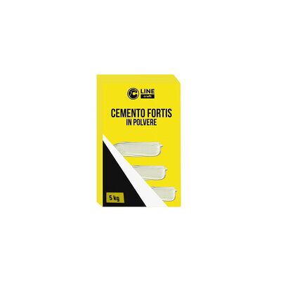 MARCA Cemento In Polvere 5 Kg Bianco Fortis C Line Craft 4 Pezzi MARCA Cemento In Polvere 5 Kg Bianco Fortis C Line Craft 4 Pezzi