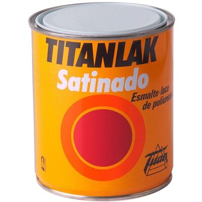 Titan Lak Lacca Poliuretanica Smalto Satinato Bianco 750ml 11140034 - Titan Lak Lacca Poliuretanica Smalto Satinato Bianco 750ml 11140034 -