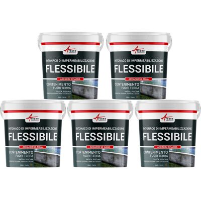 ARCANE INDUSTRIES Intonaco Esterno Impermeabile: Per Piscina Fuori Terra, Vasca, Cisterna, Serbatoio D'Acqua - Arcacim S2 Aqua - 5 X 20 Kg Grigio Marrone Vicino - Ral 7013 - ARCANE INDUSTRIES Intonaco Esterno Impermeabile: Per Piscina Fuori Terra, Vasca, Cisterna, Serbatoio D'Acqua - Arcacim S2 Aqua - 5 X 20 Kg Grigio Marrone Vicino - Ral 7013 -