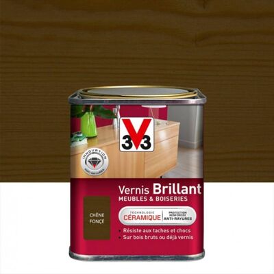 V33 Vernice Lucida Rovere Scuro - Vernice V33 Vernice Lucida Rovere Scuro - Vernice