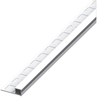 ARCANSAS Alfer Profilo Quadrato Chiuso Jolly Alluminio Argento Cromato Mm. 12,5x2,5 Mt. - 5 Pz ARCANSAS Alfer Profilo Quadrato Chiuso Jolly Alluminio Argento Cromato Mm. 12,5x2,5 Mt. - 5 Pz