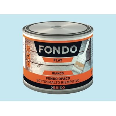 BRIXO - Fondo flat sottosmalto riempitivo - White - 0.5L - Primer BRIXO - Fondo flat sottosmalto riempitivo - White - 0.5L - Primer