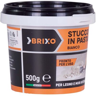 BRIXO Stucco In Pasta Bianco Kg.0,500 BRIXO Stucco In Pasta Bianco Kg.0,500