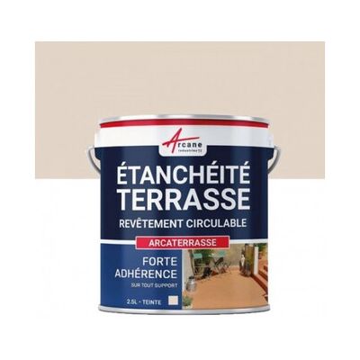 ARCANE INDUSTRIES Rivestimento Impermeabilizzante Decorativo Per Tutte Le Superfici Arcaterrasse 2,5 Litri Sabbia - Arcan ARCANE INDUSTRIES Rivestimento Impermeabilizzante Decorativo Per Tutte Le Superfici Arcaterrasse 2,5 Litri Sabbia - Arcan
