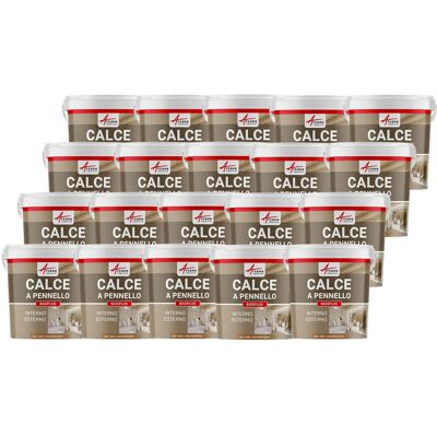 ARCANE INDUSTRIES Calce A Pennello Per Muri Esterni E Interni - Badiplus - 20 X 20 Kg Roma - Terracotta - ARCANE INDUSTRIES Calce A Pennello Per Muri Esterni E Interni - Badiplus - 20 X 20 Kg Roma - Terracotta -