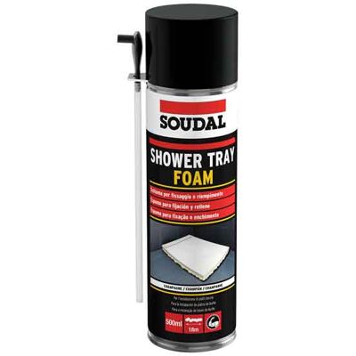 SOUDAL Schiuma Poliuretanica Per Piatti Doccia 500 Ml - Manuale SOUDAL Schiuma Poliuretanica Per Piatti Doccia 500 Ml - Manuale