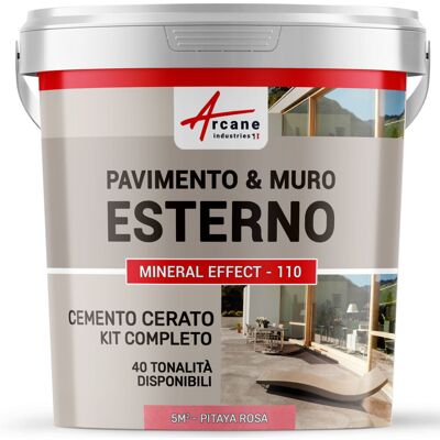 ARCANE INDUSTRIES Microcemento Per Esterni: Pavimenti, Muri, Terrazze, Balconi, Scale - 5 M² (in 2 Strati) Pitaya Rosa - ARCANE INDUSTRIES Microcemento Per Esterni: Pavimenti, Muri, Terrazze, Balconi, Scale - 5 M² (in 2 Strati) Pitaya Rosa -