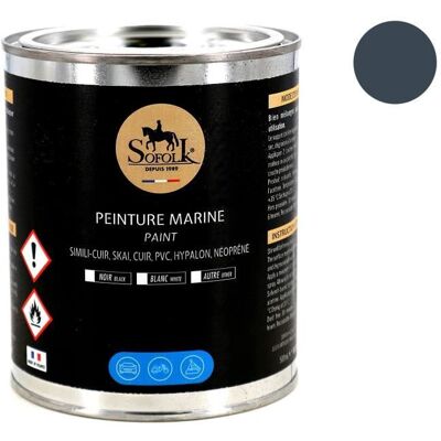 Sofolk - Vernice pelle artificiale marina - blu navy - 500ml Sofolk - Vernice pelle artificiale marina - blu navy - 500ml
