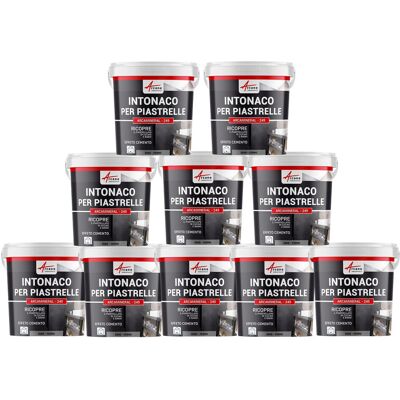 ARCANE INDUSTRIES Intonaco Per Piastrelle Del Bagno E Cucina, Su Pavimento E Pareti - Arcamineral - 10 X 20 Kg Ferro - ARCANE INDUSTRIES Intonaco Per Piastrelle Del Bagno E Cucina, Su Pavimento E Pareti - Arcamineral - 10 X 20 Kg Ferro -