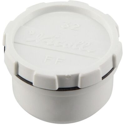 NICOLL Tappo Ispezione Ffb Pvc 32 Mm Bianco NICOLL Tappo Ispezione Ffb Pvc 32 Mm Bianco