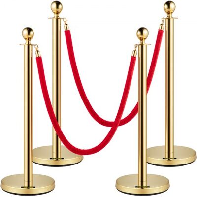 OEM Corde E Pali In Velluto, Corda Rossa Da 1, 5 M, 5 Piedi OEM Corde E Pali In Velluto, Corda Rossa Da 1, 5 M, 5 Piedi