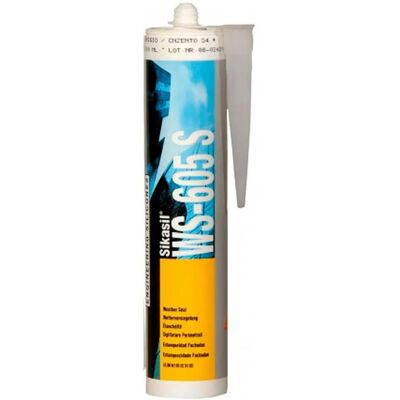 SIKA Mastice Sigillante Ws 605 S Nero 600 Ml Silicone SIKA Mastice Sigillante Ws 605 S Nero 600 Ml Silicone