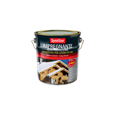 Syntilor - Impregnante gel noce scuro - Noce scuro - 2,5 l - Wood Sealer Syntilor - Impregnante gel noce scuro - Noce scuro - 2,5 l - Wood Sealer