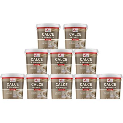 ARCANE INDUSTRIES Calce A Pennello Per Muri Esterni E Interni - Badiplus - 10 X 20 Kg Verona - Beige Marrone - ARCANE INDUSTRIES Calce A Pennello Per Muri Esterni E Interni - Badiplus - 10 X 20 Kg Verona - Beige Marrone -