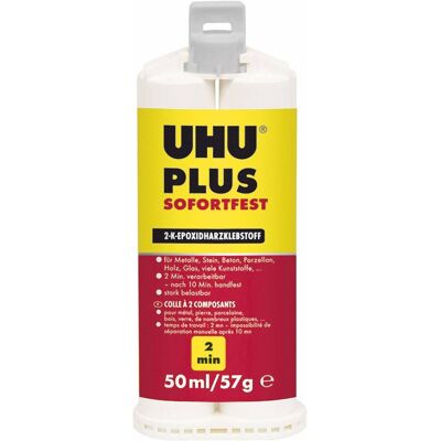 UHU Plus Colla Epoxy 50ml - Colla per uso interno ed esterno UHU Plus Colla Epoxy 50ml - Colla per uso interno ed esterno