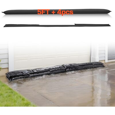 VEVOR Barriera Antiallagamento 1533x21 Cm Set Di Sacchi Di Sabbia Dallacqua Per Protezione Dalle Inondazioni Sacco Di Protezione Antiallagamento Per Porte Di Garage Officina Barriera Sacchi 4 Pezzi VEVOR Barriera Antiallagamento 1533x21 Cm Set Di Sacchi Di Sabbia Dallacqua Per Protezione Dalle Inondazioni Sacco Di Protezione Antiallagamento Per Porte Di Garage Officina Barriera Sacchi 4 Pezzi