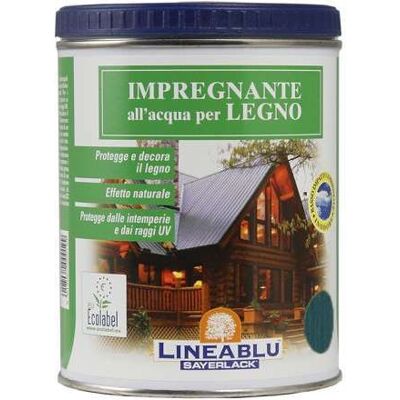 SAYERLACK Blu Impregnante Per Esterni - Verde - 2,5 L SAYERLACK Blu Impregnante Per Esterni - Verde - 2,5 L